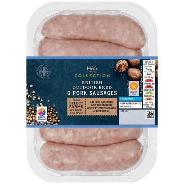 £12 Ocado Bangers & Mash Meal Deal