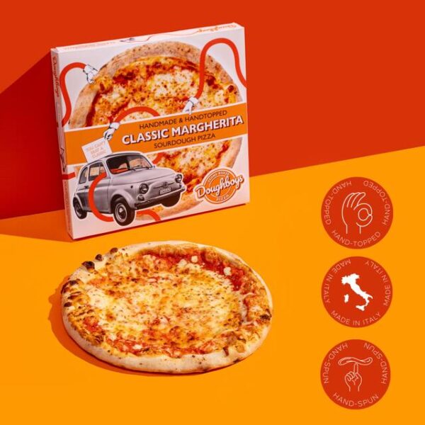 Doughboys classic margherita pizza - image 3