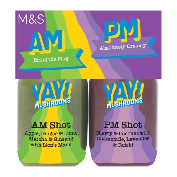M&S AM PM Cold Pressed Shots