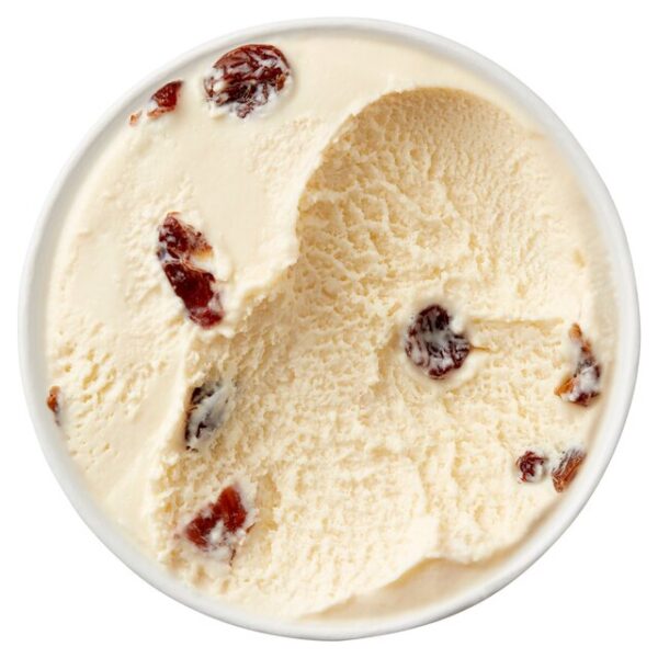 Haagen-dazs rum and raisin ice cream - image 2