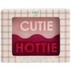 M&S Hottie & Cutie Pillar Candles, Unscented