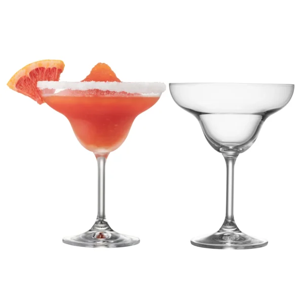 Galway Crystal Elegance Margarita/Cocktail Glasses