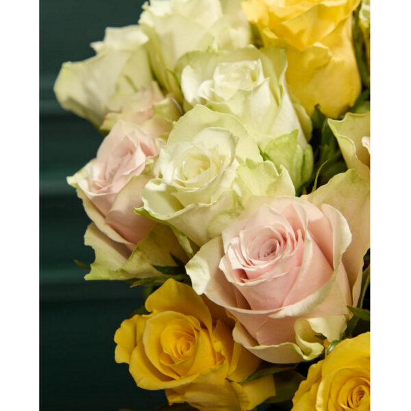 Yellow rose abundance bouquet - image 2