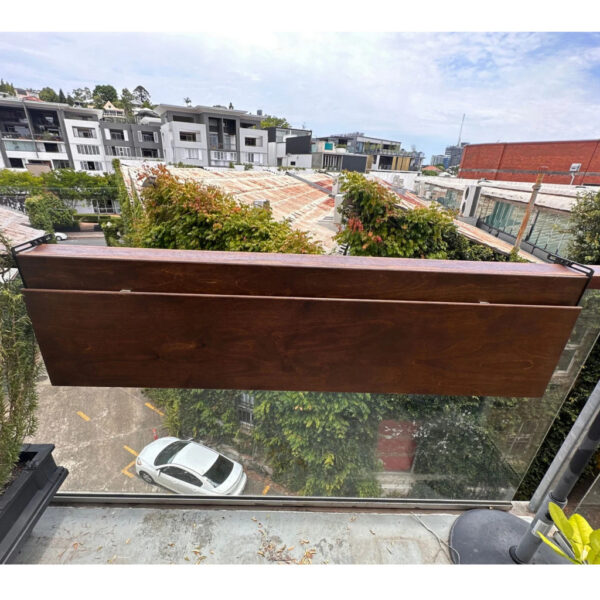 Customizable folding space-saving balcony bar table - image 3