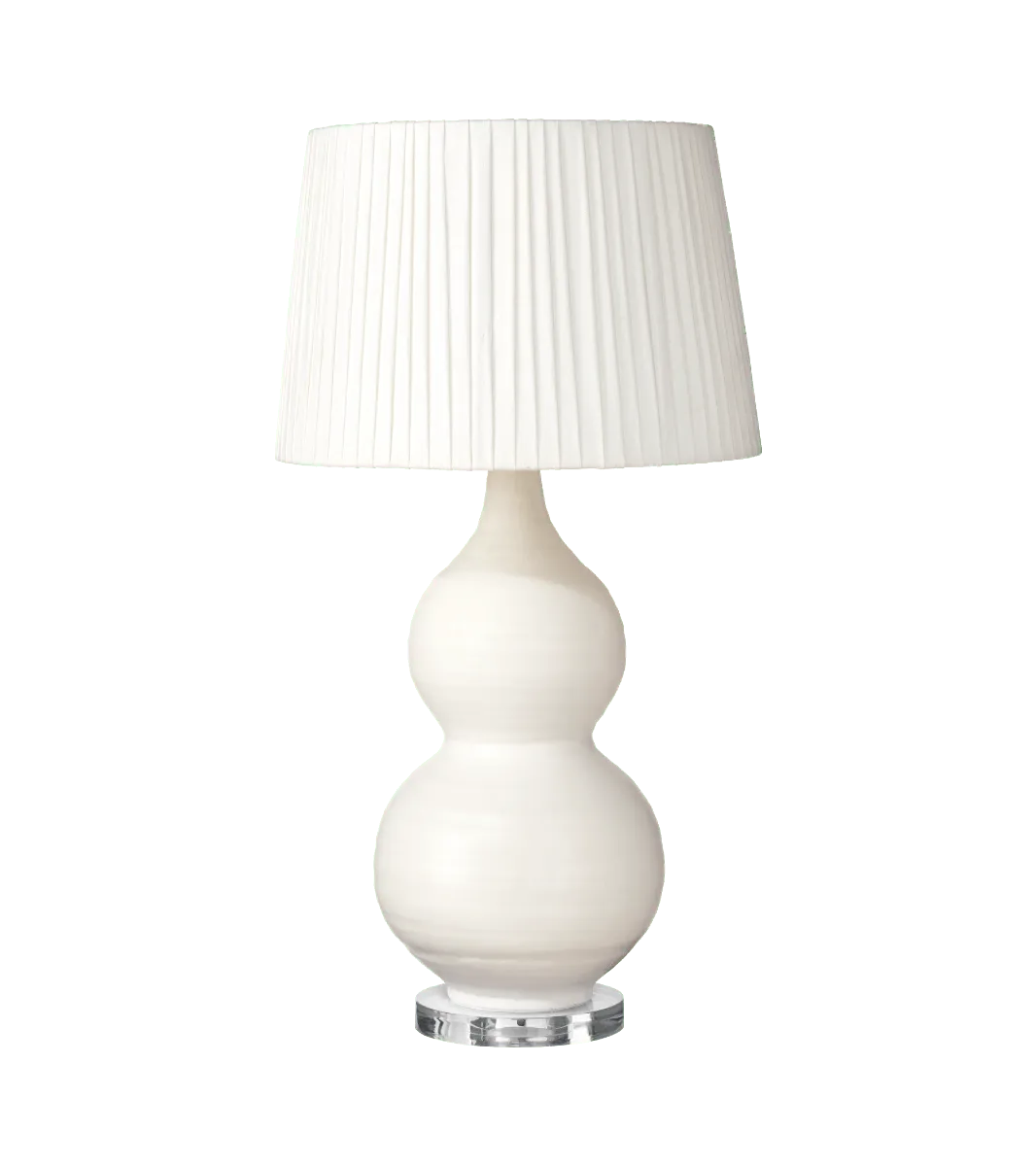 Hulu table lamp base - chalk Hulu table lamp base - chalk