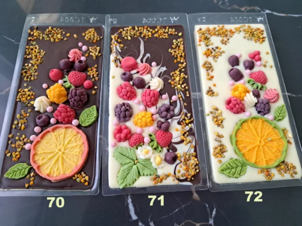 Luxury Handmade Large Belgium Chocolate Bars - £12.28