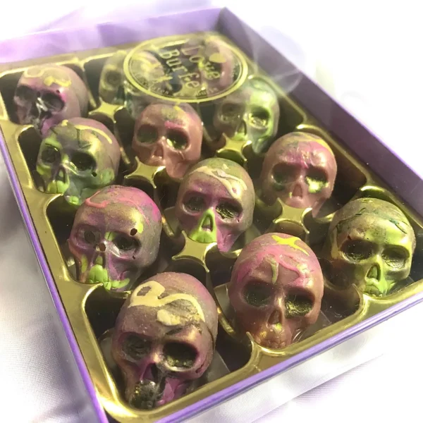 Artisan Chocolate Truffle Skulls - £19.50