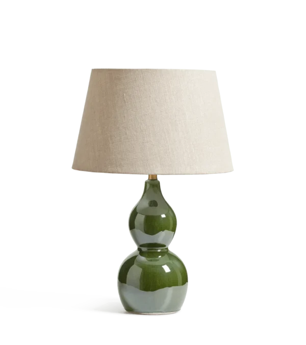 Kalinda table lamp base - moss green - image 3