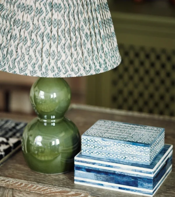 Kalinda table lamp base - moss green - image 2
