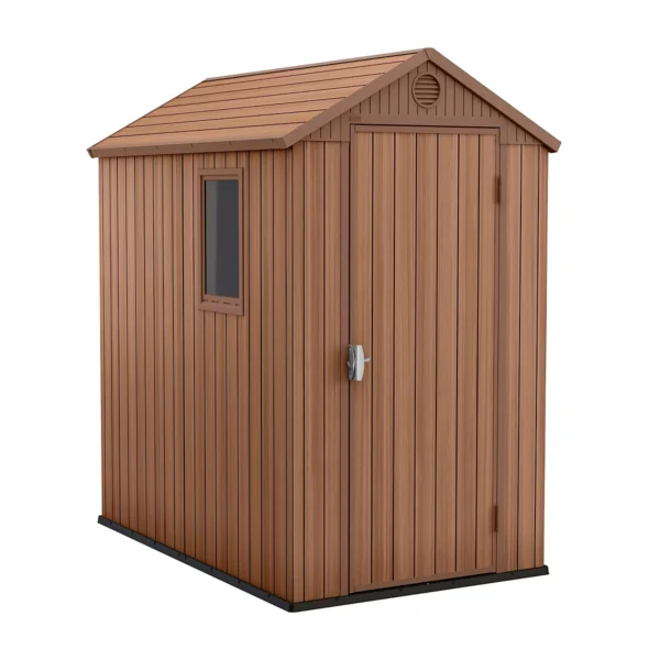 Keter Darwin 6x4 ft Plastic Shed with Floor