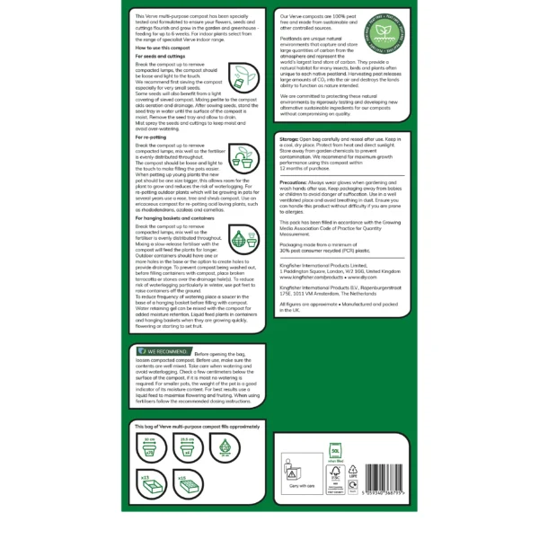 Verve peat-free multi-purpose compost, 50l - image 3