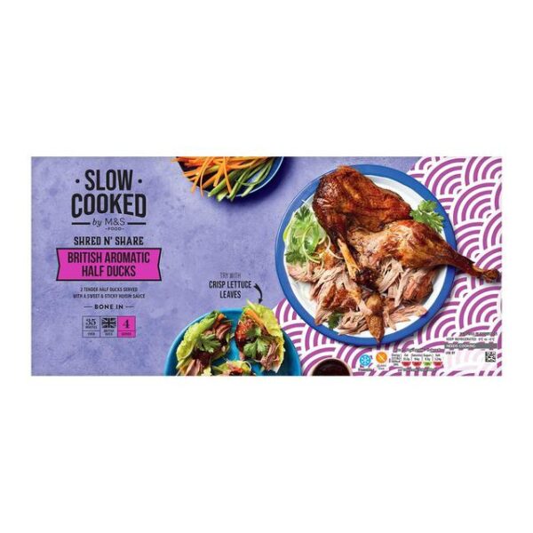 M&S Slow Cooked Bone-In Aromatic Half Duck