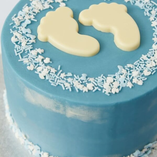 Baby shower cake - boy (serves 16) - image 3