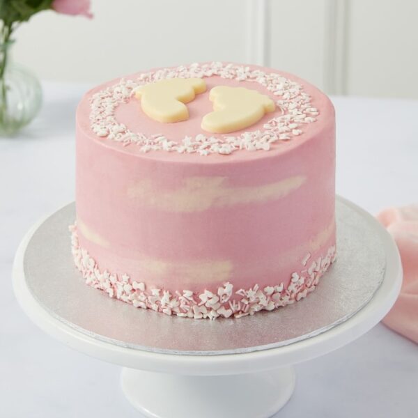 Baby Shower Cake - Girl (Serves 16)