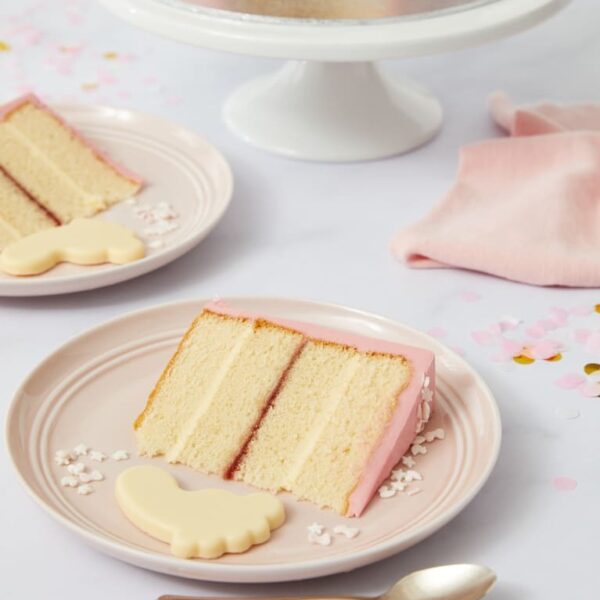 Baby shower cake - girl (serves 16) - image 4