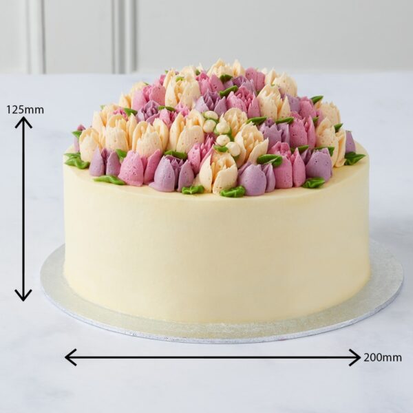 Flower festival tulip cake (serves 24) | m&s