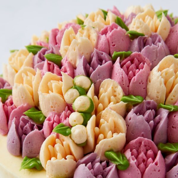 Flower festival tulip cake (serves 24) | m&s