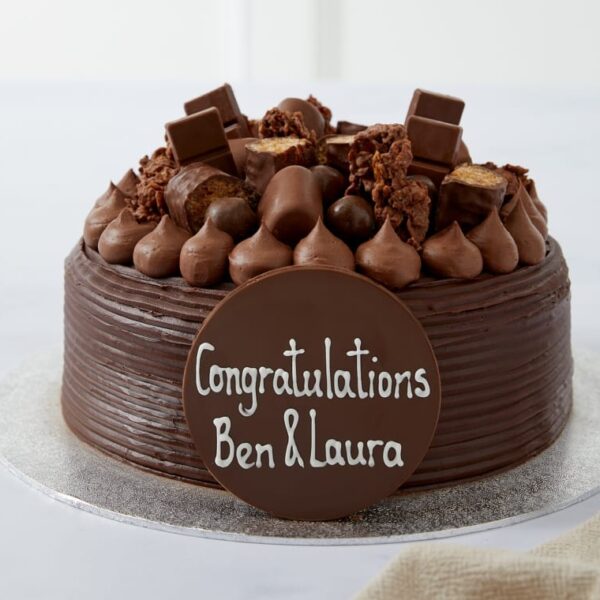 Personalised Extra Large Mini Bite Cake (Serves 24)