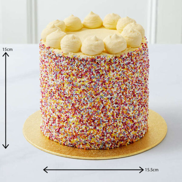 Rainbow layers cake (serves 12) | m&s