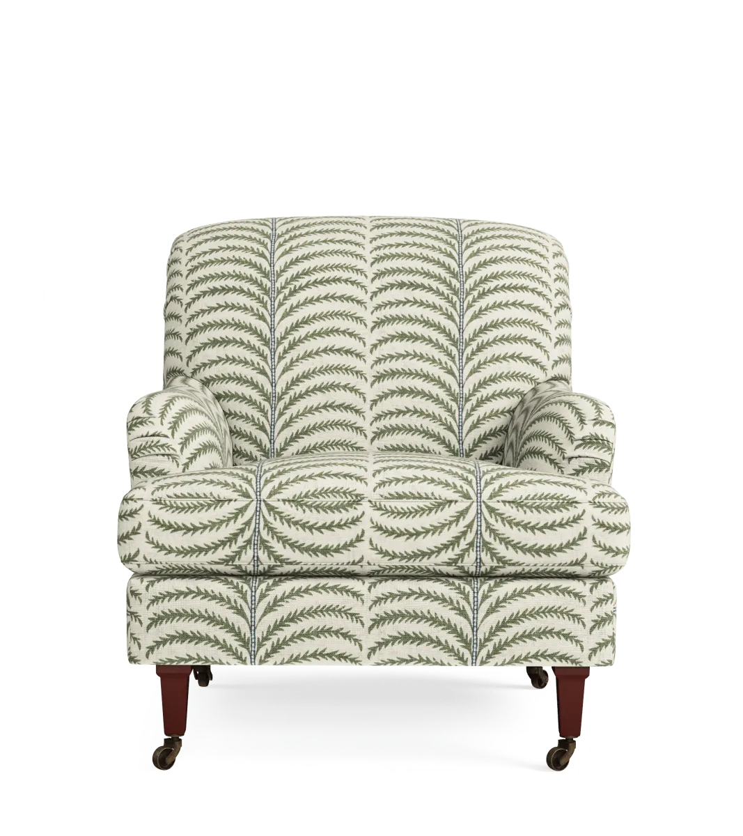 Coleridge linen armchair - areca putting green Coleridge linen armchair - areca putting green
