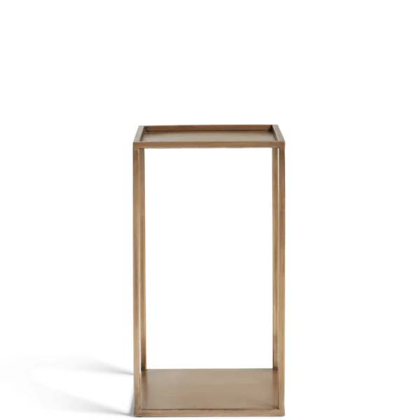 Neli side table - antique brass