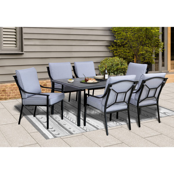 Monte Carlo 7 Piece Dining Set