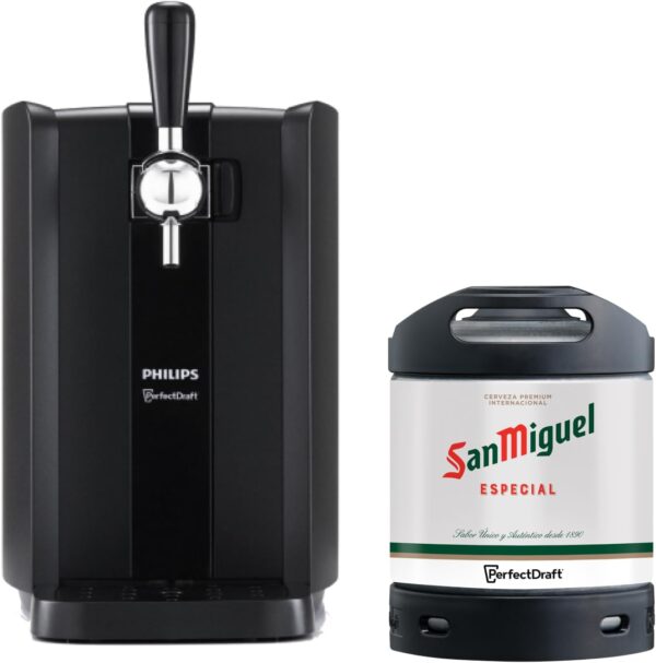 Perfectdraft black san miguel 6l keg bundle
