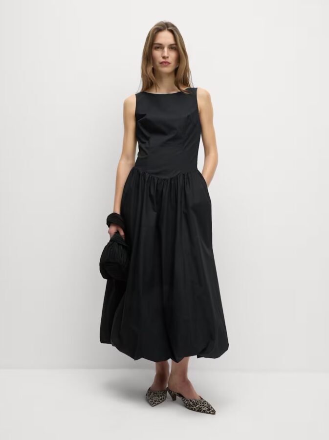 A Breath of Fresh Air: The Pure Cotton Bubble Hem Midaxi Dress