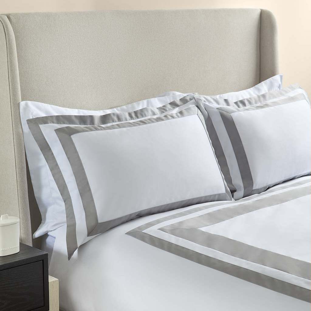 M&s x kelly hoppen pure cotton double border bedding set M&s x kelly hoppen pure cotton double border bedding set