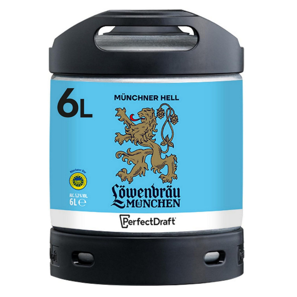 Perfectdraft lowenbrau 6l draft beer keg Perfectdraft lowenbrau 6l draft beer keg