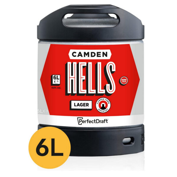 PerfectDraft Camden Hells 6L Draft Beer Keg