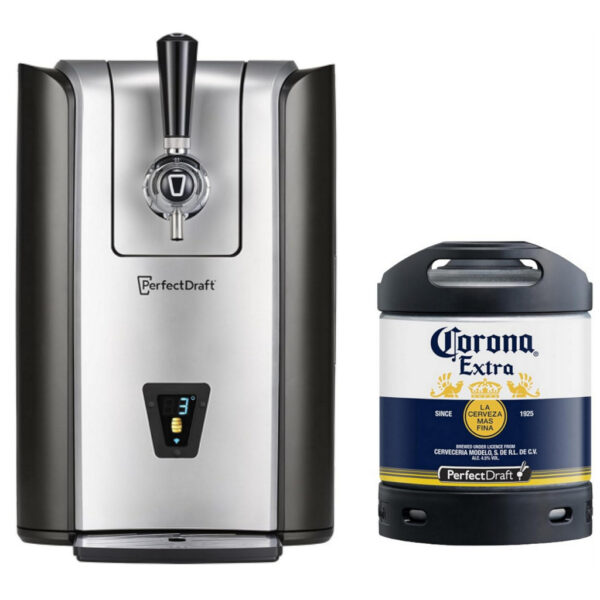 PerfectDraft Pro Starter Bundle With Corona Extra Keg