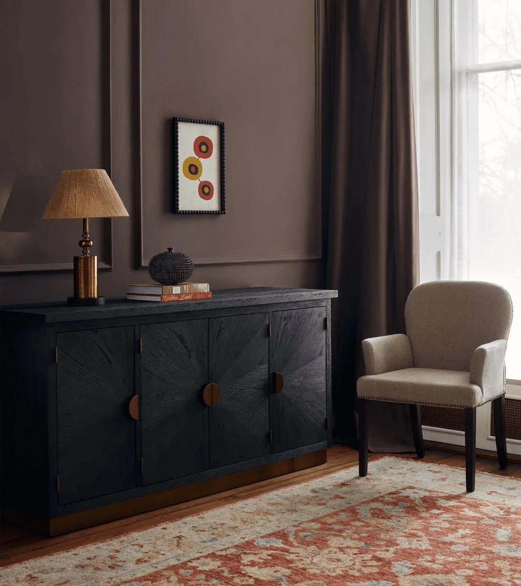 Araphel ebonised oak sideboard Araphel ebonised oak sideboard - image 2