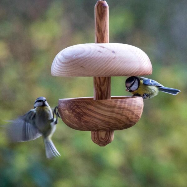 Handcrafted Wooden Bird Feeder