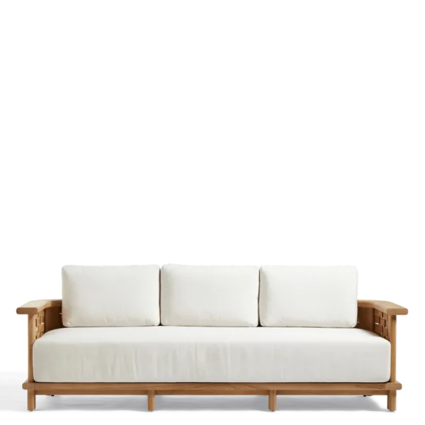 Verdandi Garden Sofa In Natural Teak