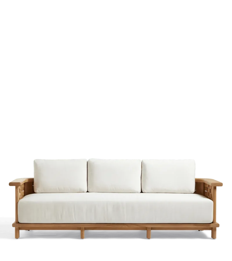 Verdandi garden sofa in natural teak
