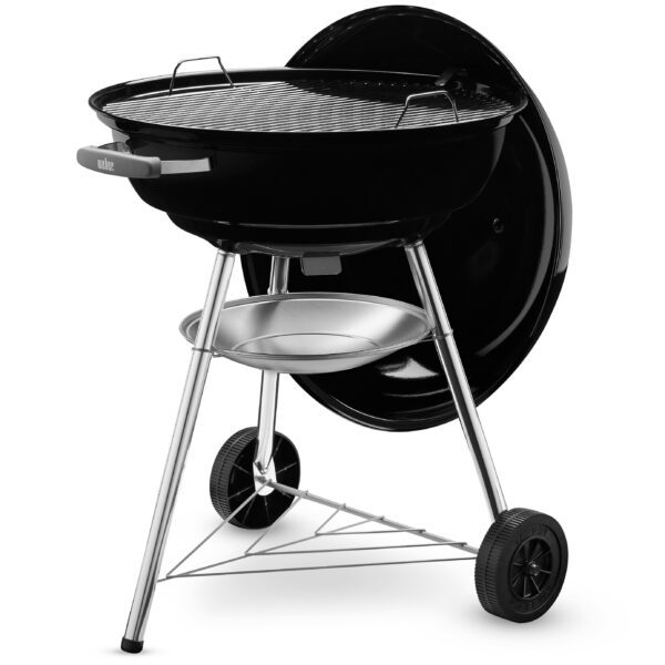 Alternative view of Weber Compact 1321004 Black Charcoal BBQ