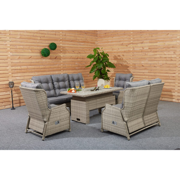 Cambridge Reclining Sofa Set – Ultimate Outdoor Relaxation