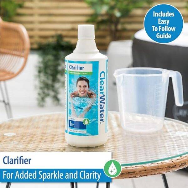 Clearwater Water 1 Litre Clarifier for Hot Tubs & Spa