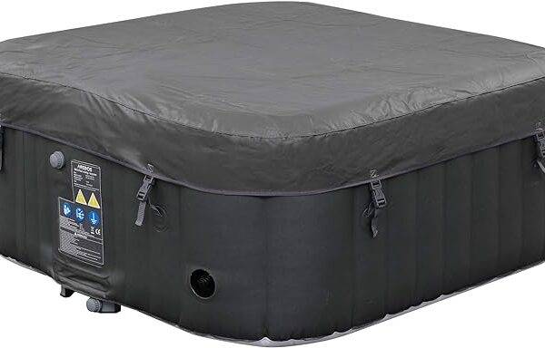 Arebos Inflatable Hot Tub, Indoor and Outdoor 4 Person