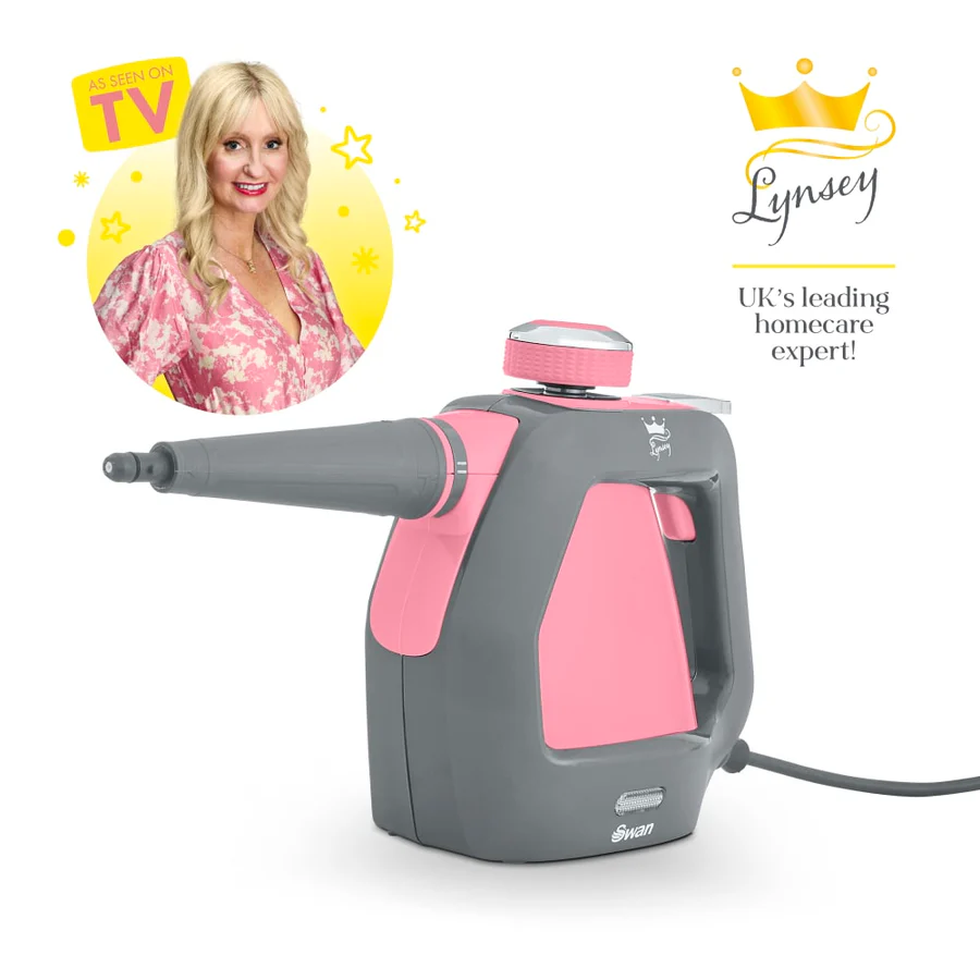 Lynsey's cleaning range - handheld steam cleaner