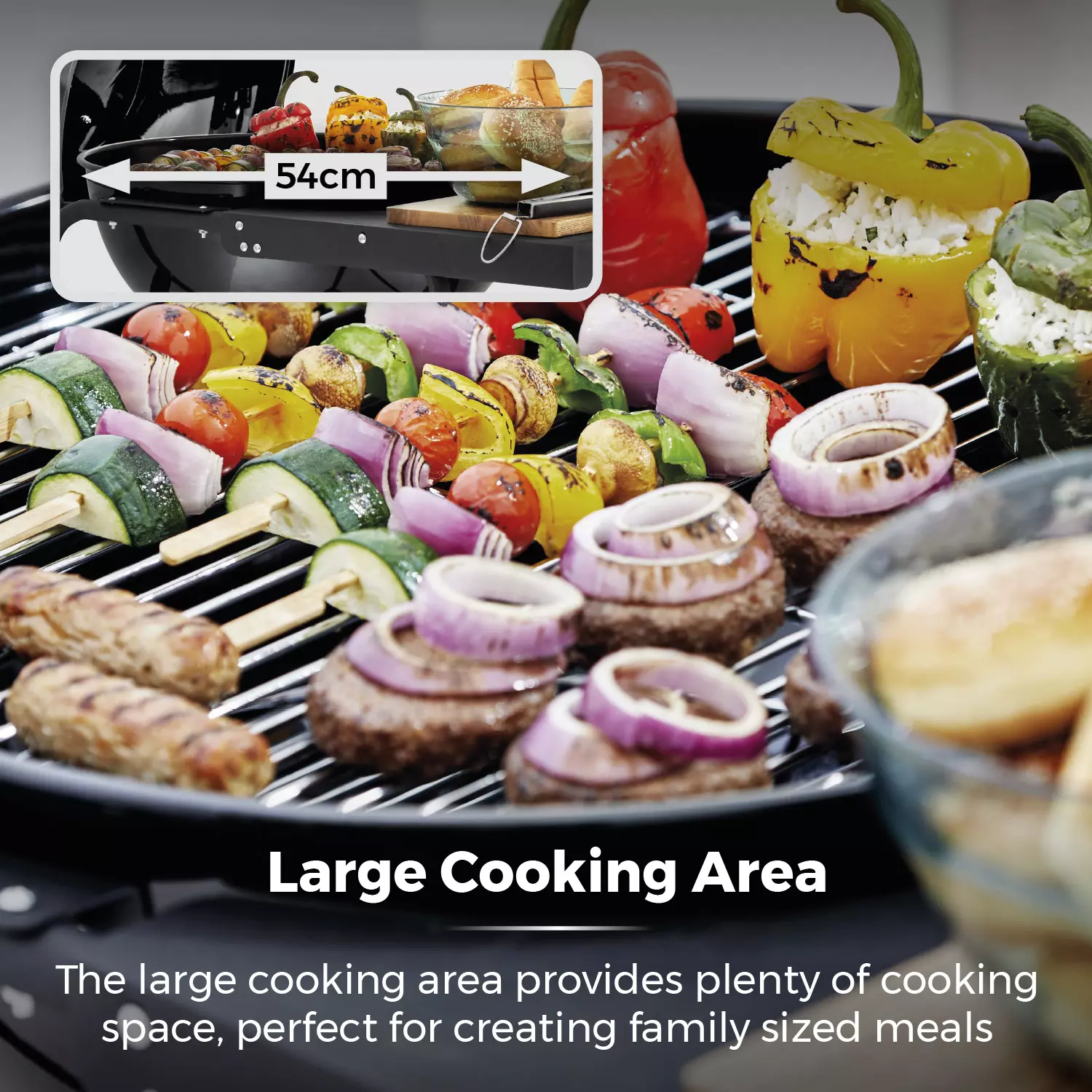 Kettle bbq grill with side table Kettle bbq grill with side table - image 3