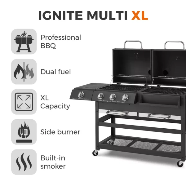 Alternative view of ignite multi xl bbq grill