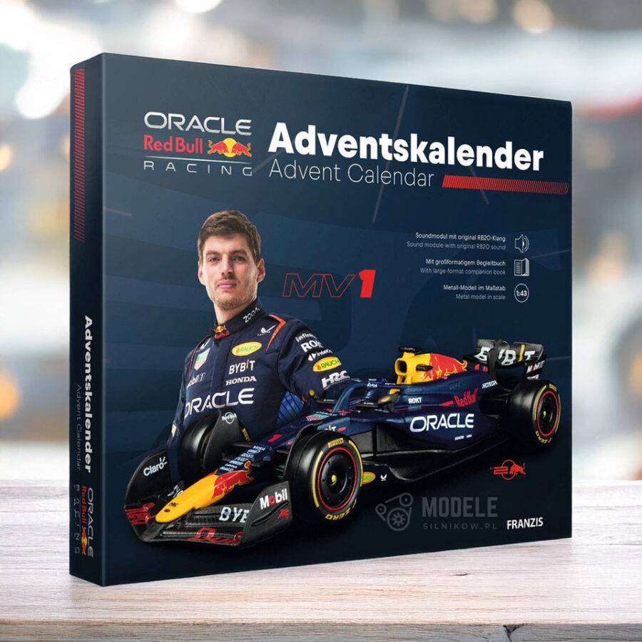 Oracle red bull racing 24 days model advent calendar