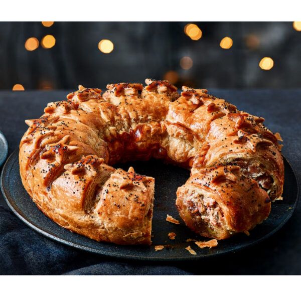 M&S Collection Handcrafted Christmas Sausage Roll Garland