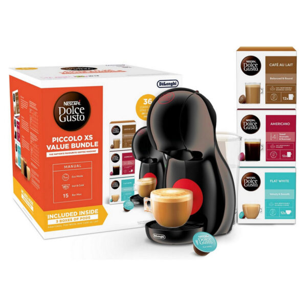 NESCAFÉ Dolce Gusto Piccolo XS Manual Coffee Machine by DeLonghi.