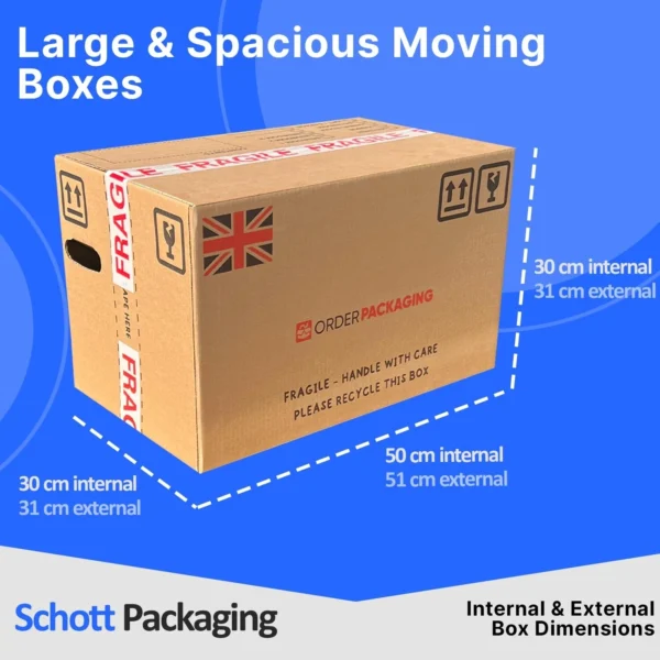 20 x new x-large moving house boxes kit