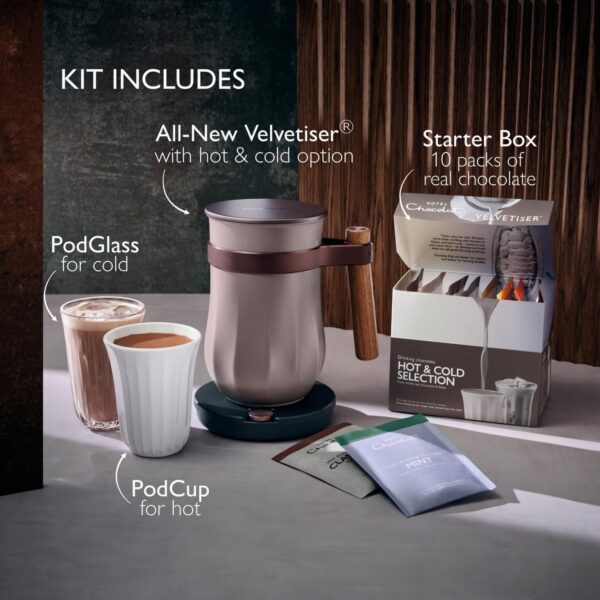 Hotel Chocolat Velvetiser System – Pebble