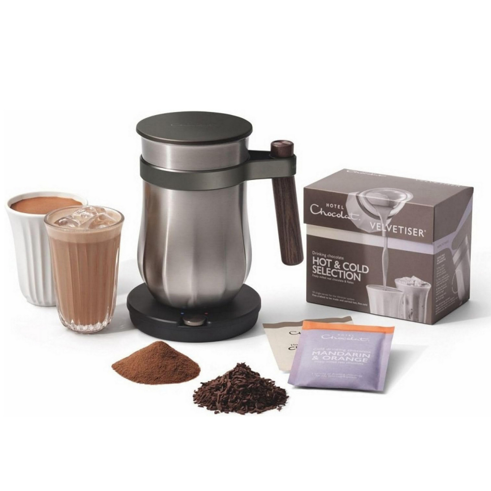 Hotel chocolat velvetiser system – pewter Hotel chocolat velvetiser system – pewter