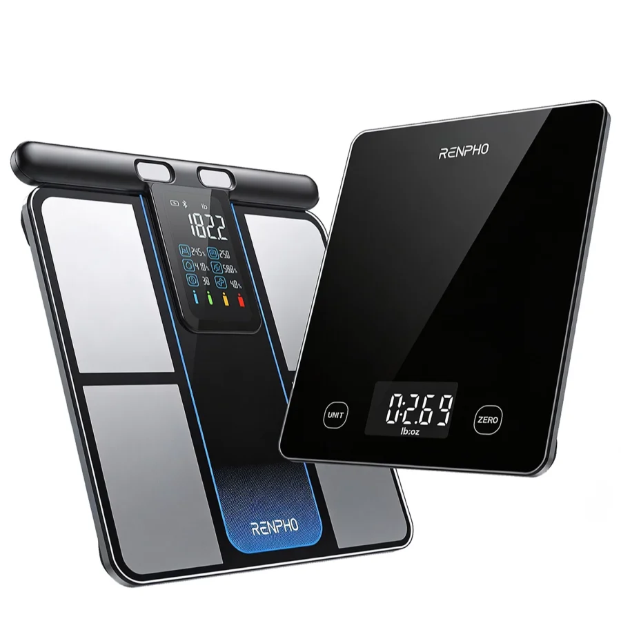 Renpho morphoscan smart body scale & nutrition scale bundle